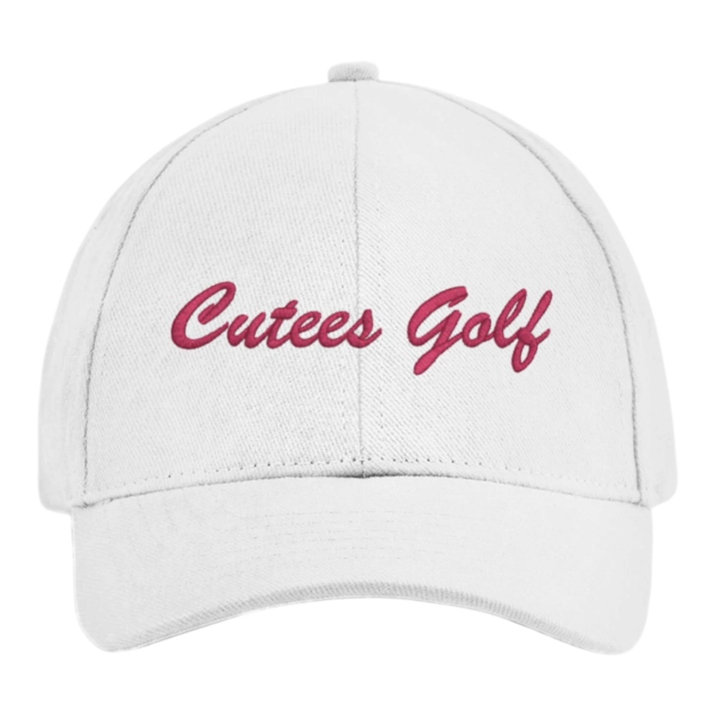 Cutees Golf White Cap